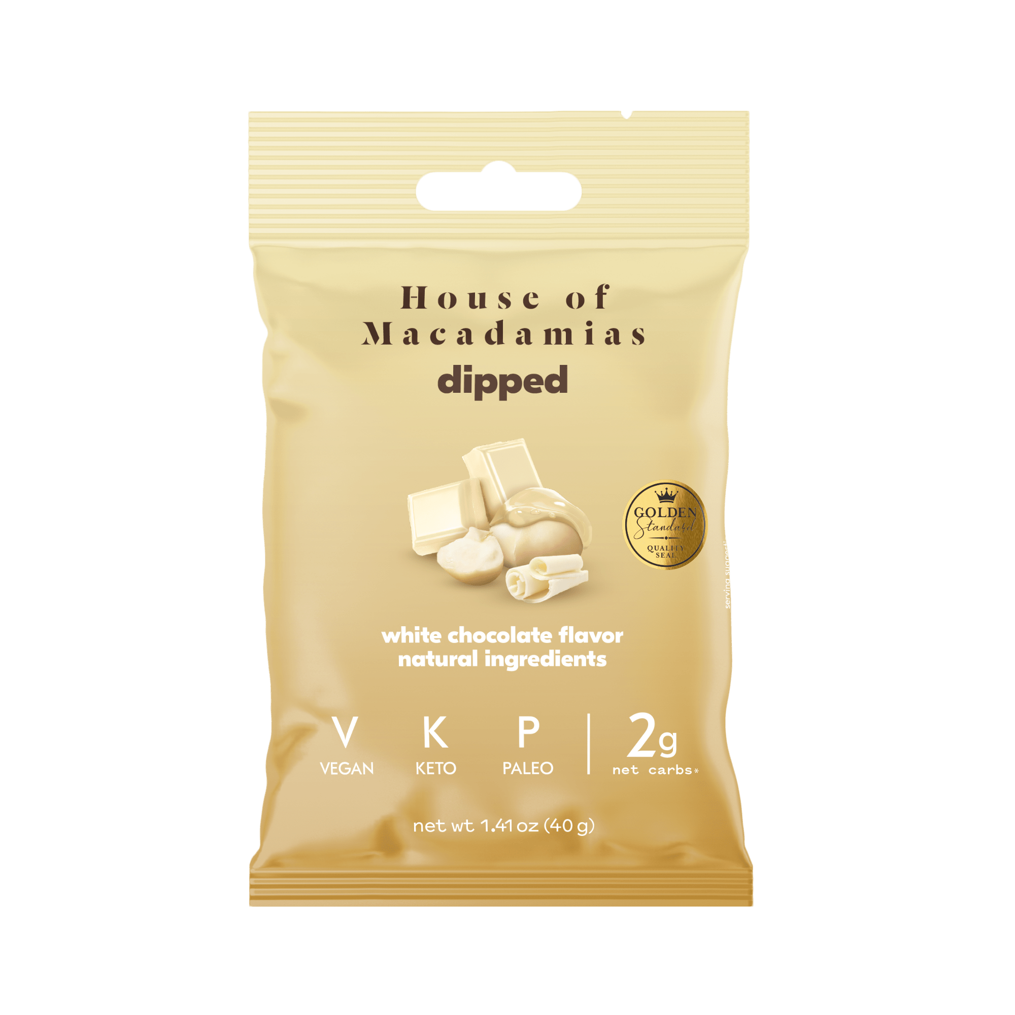 House of Macadamias Starter Variety Pack - Dipped & Dry Roasted Nuts (12 x 40g)