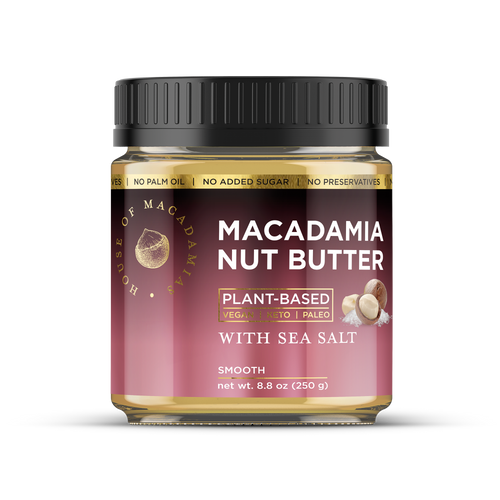 Macadamia Nut Butter – Sea Salt (250g)